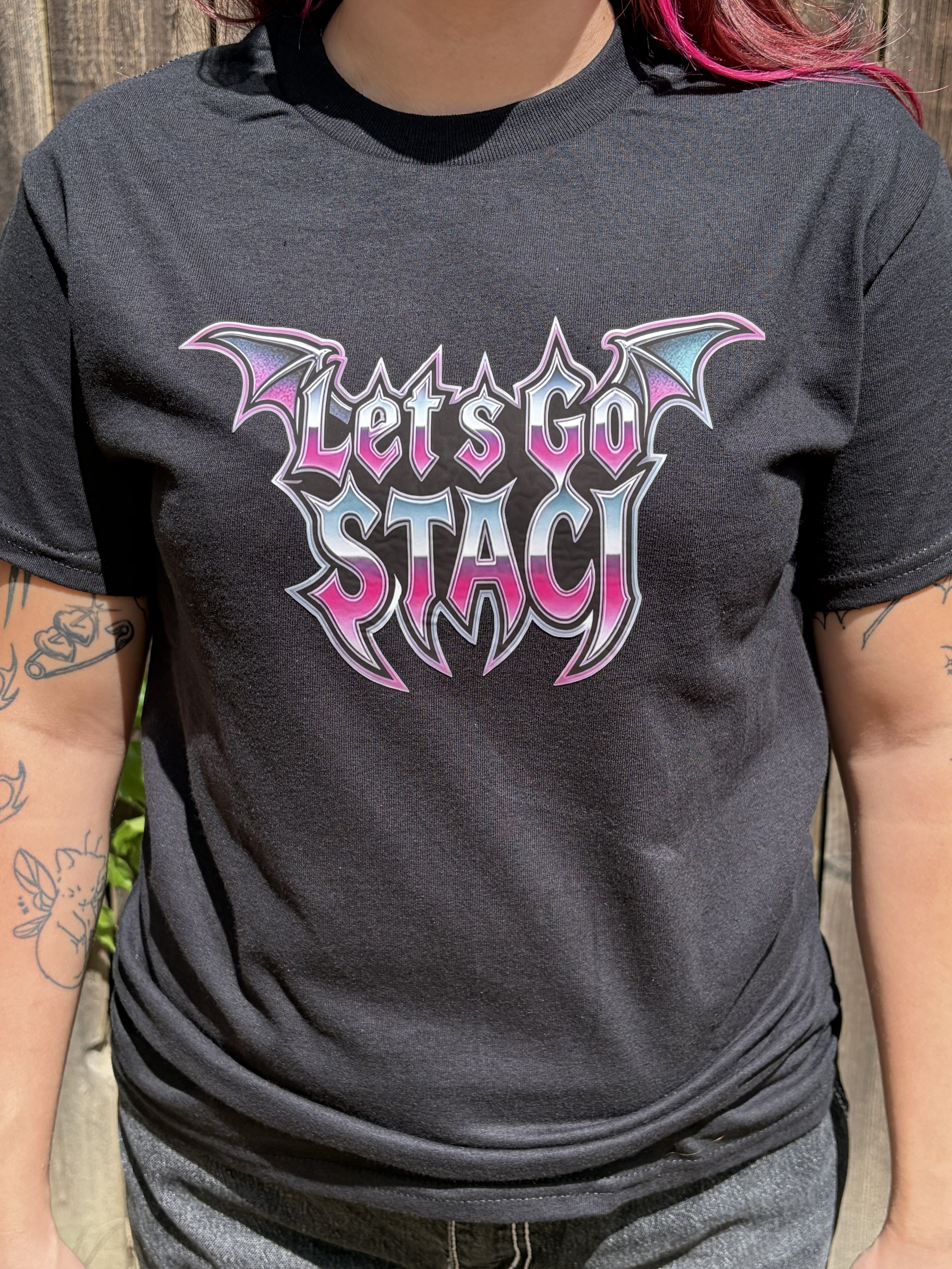 BAT WING TEE